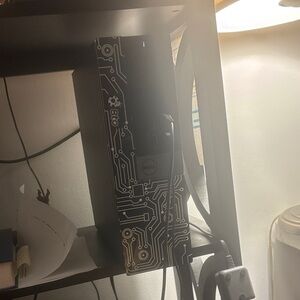 Dell Desktop with Black Circuit Pattern gaming pc for sale runs smooth!